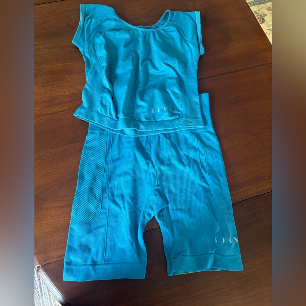 Women's Blue Activewear Set